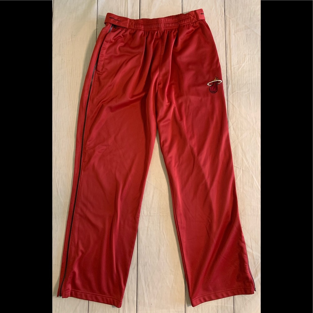 Zipway NBA 🏀 Miami Heat Warmup Shoot Around Pants